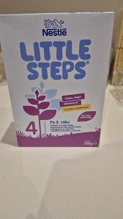 Mleko Little Steps 4 waniliowe