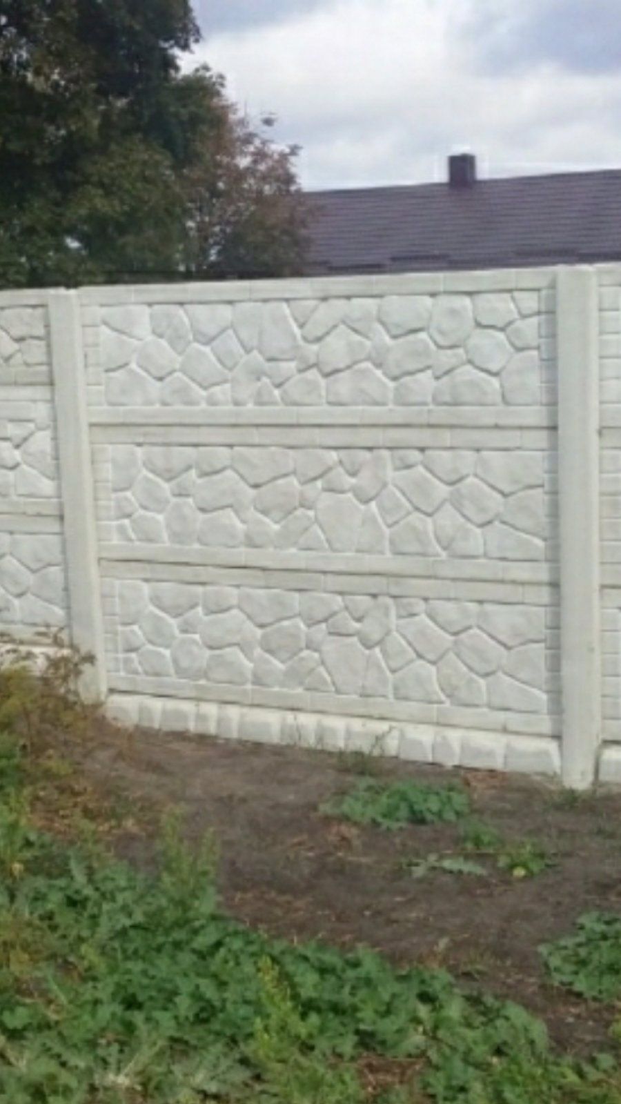Паркани європаркан бетонні забори блоки бруківка цегла