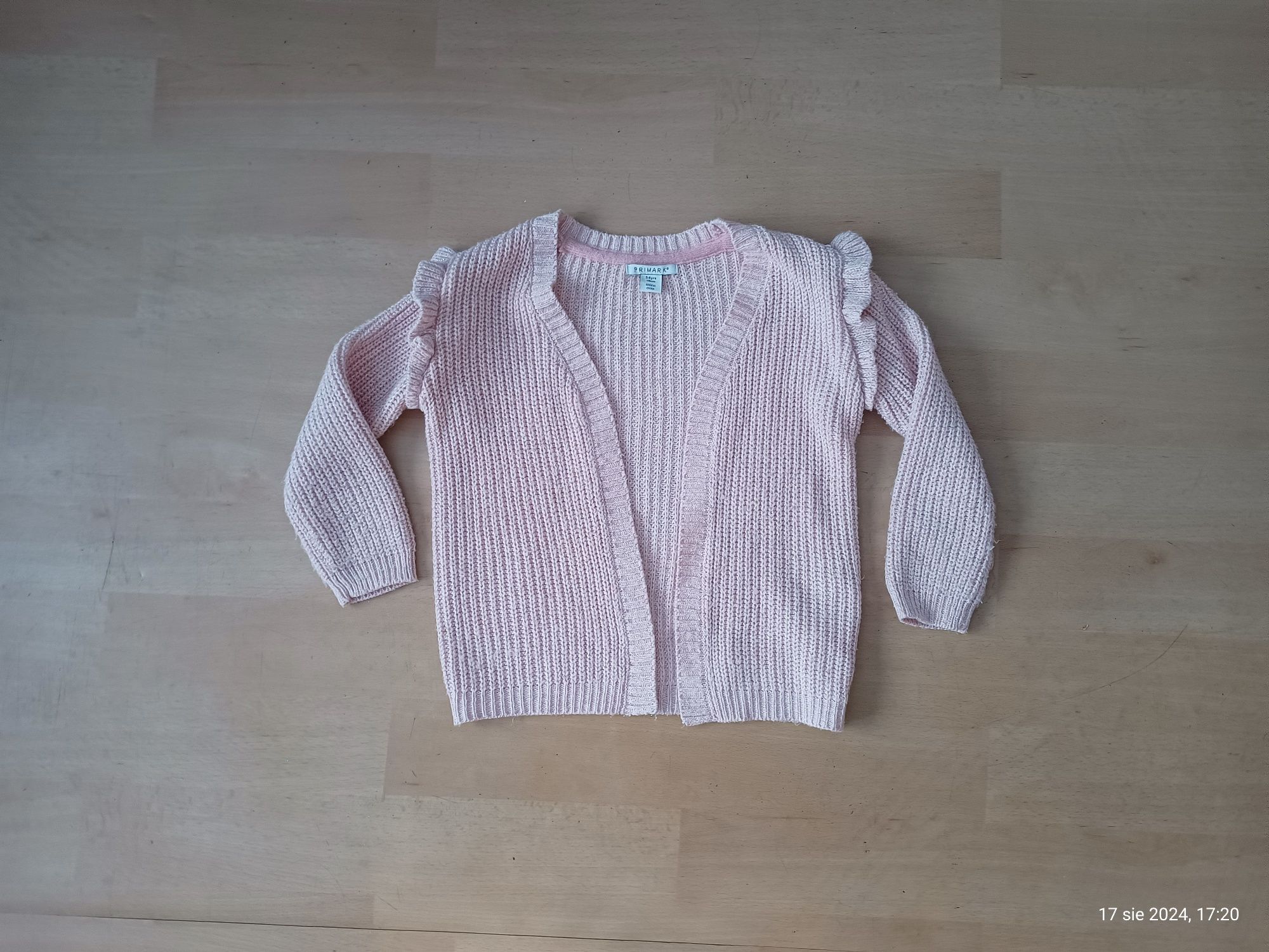 Sweter sweterek grubszy kardigan narzutka Primark