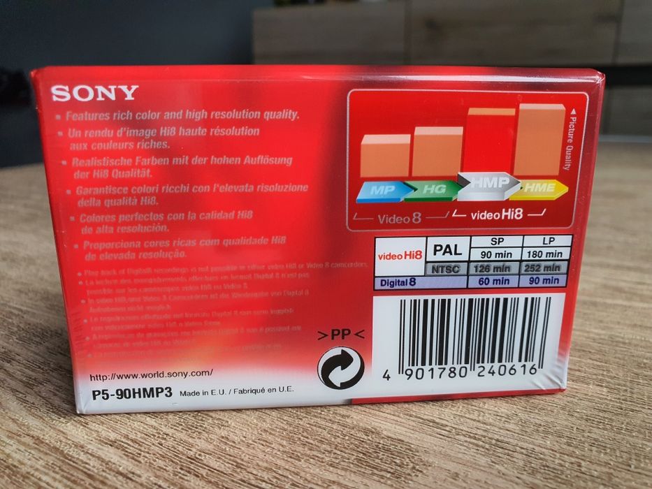 Sony HI8 Dogital 90 min.