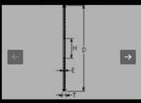 Pferd Diamentowa ściernica do przecinania D1A1R 22 x 0,5 x 1,7 mm D64