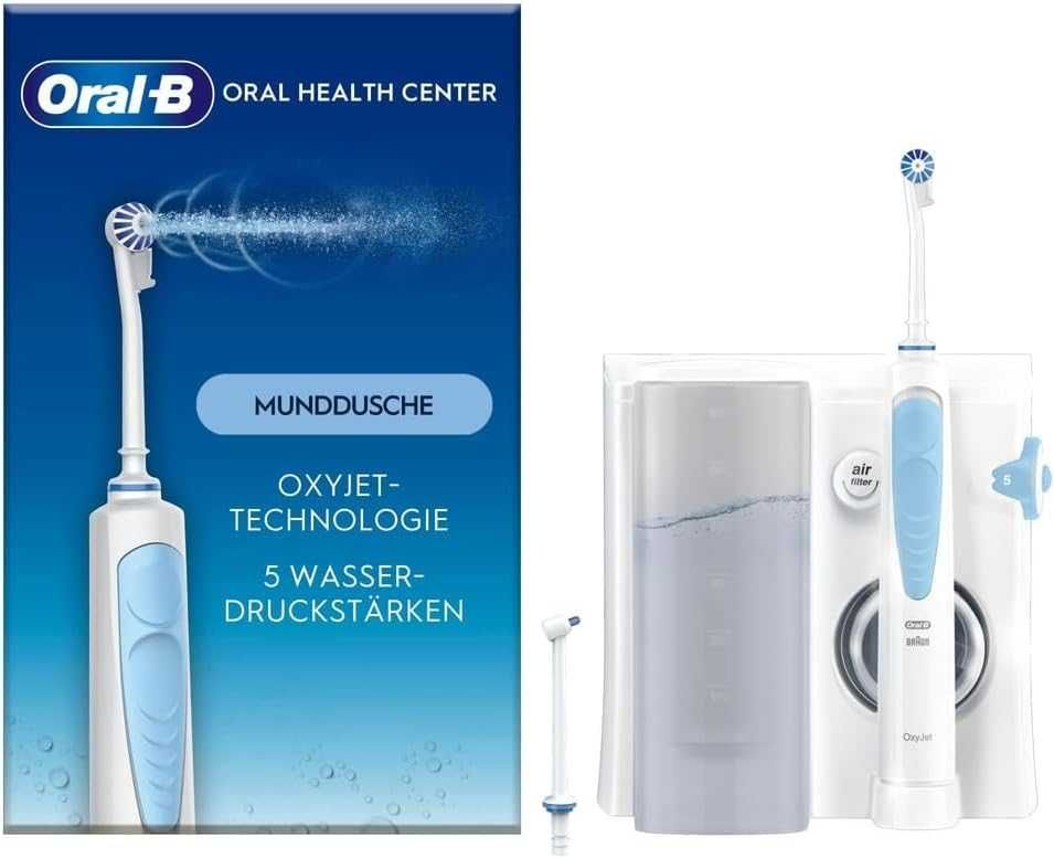 ORAL-B HEALTH CENTER irygator Oxyjet MD20 600ml 2x końcówka