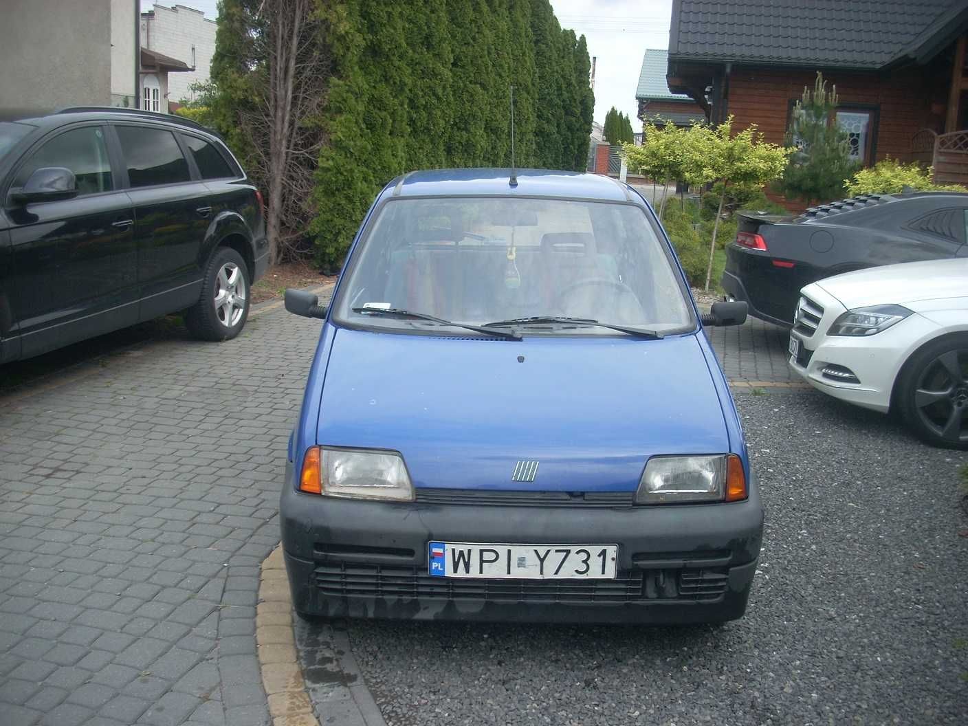 Fiat Cinquecento 0,9 sprawny, dobrze jeżdżący