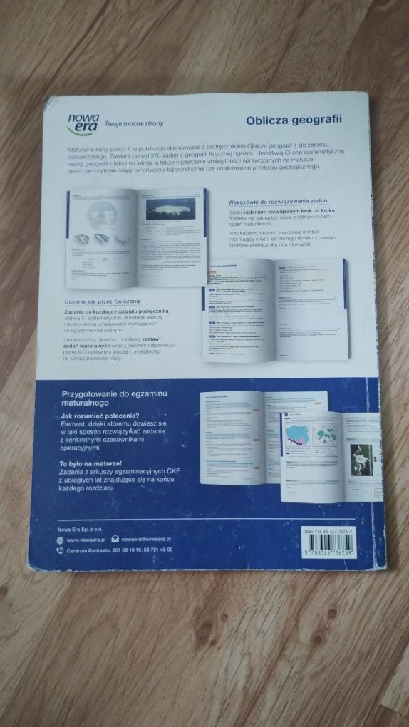Oblicza geografii 1.Karty pracy zakres rozszerzony