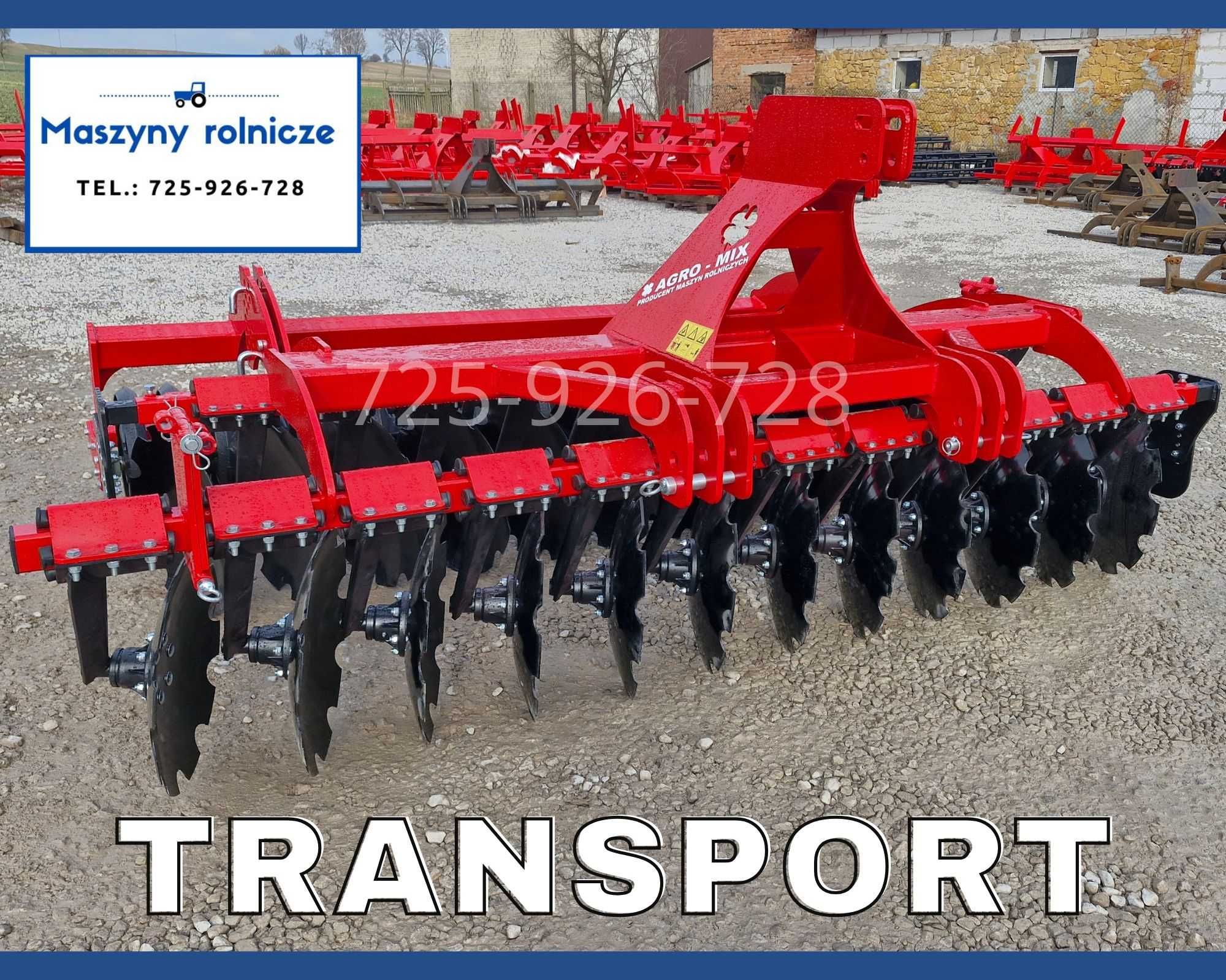 Brona talerzowa AGRO-MIX! Jak Staltech, Grano-System, Transport!
