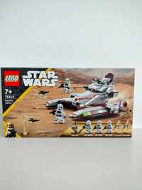 LEGO Star Wars 75342 Czołg republiki + droidy (bez 4 figurek)