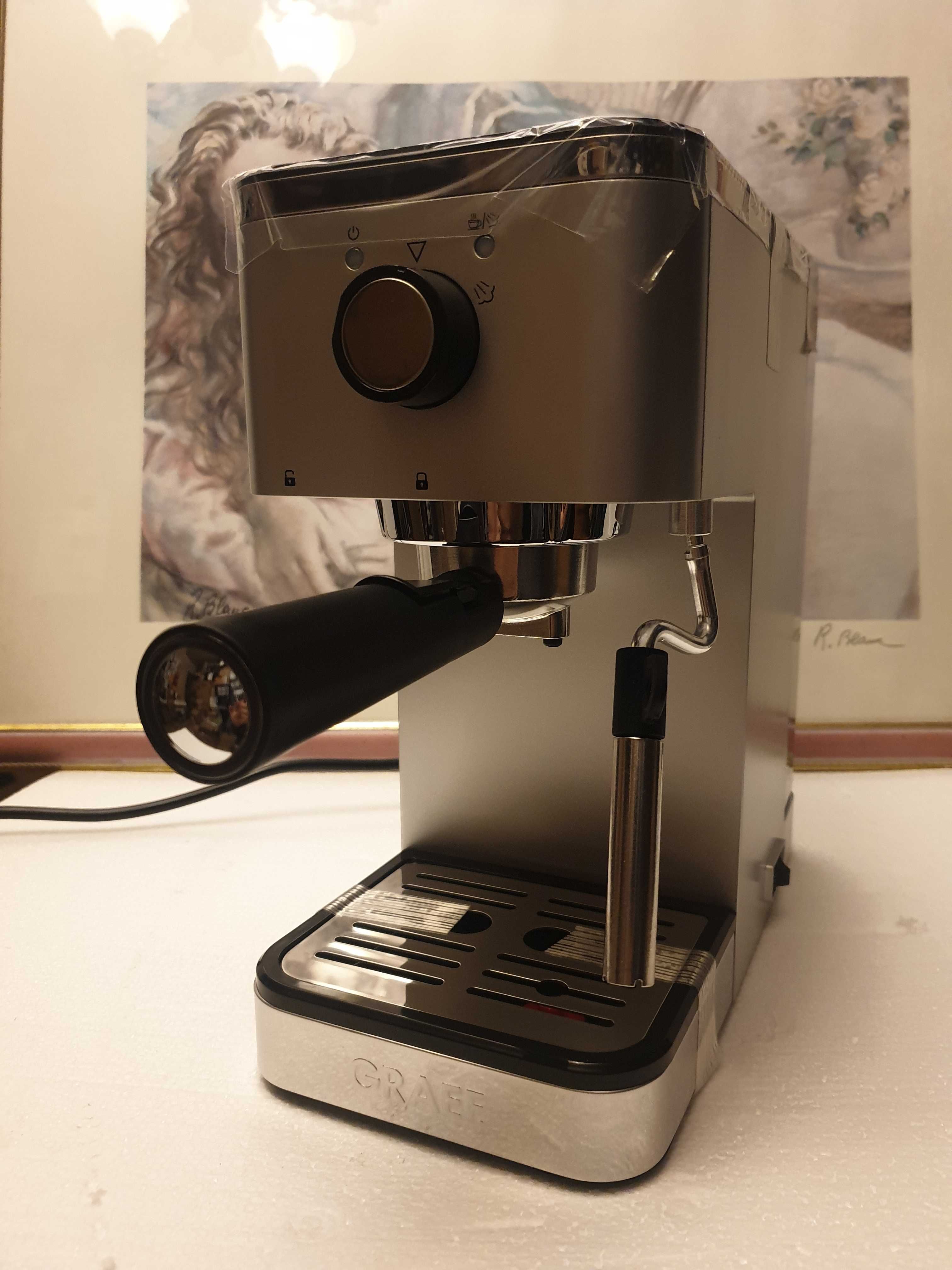 Кофемашина рожковая эспрессо GRAEF Salita ES400 (новая,Германия)