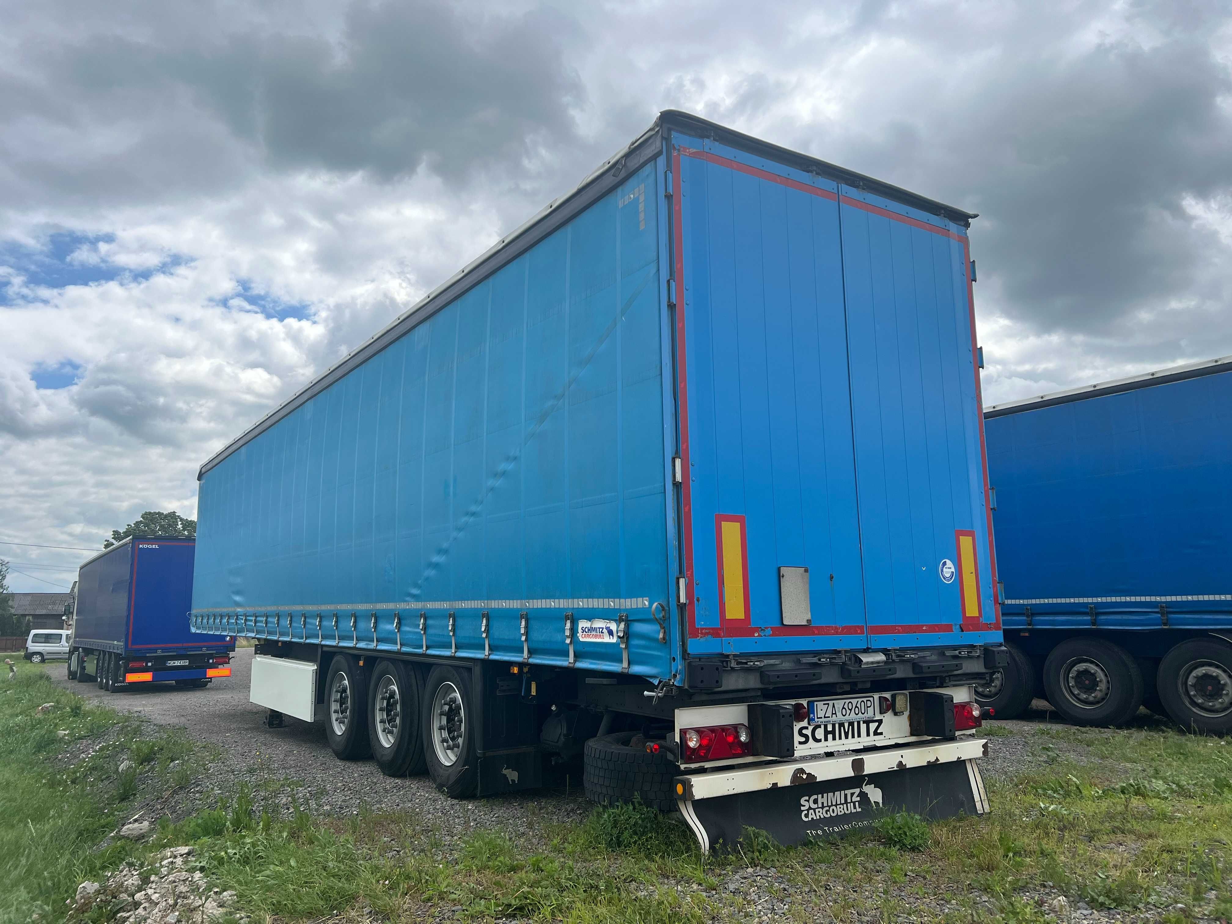 Naczepa ciężarowa - firanka Schmitz CARGOBULL SCB
