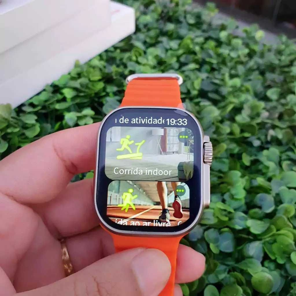 Smartwatch W69 Ultra - Saúde/Desporto/Música/Chamadas/Mensagens/NFC