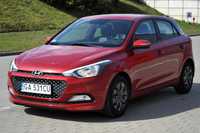 Hyundai i20 1,2 Benzyna 84KM 2017r Polski Salon Serwisownay Bezwypadkowy Zadbany