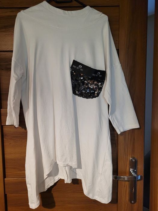 Bluza damska biała XL