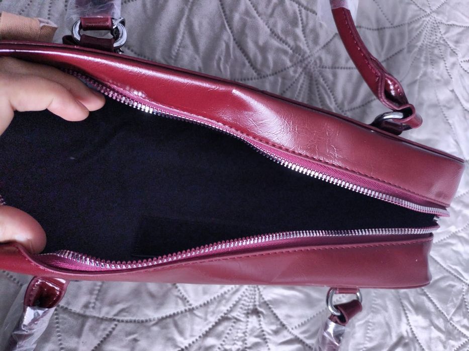 Torebka damska Fashion & Bags z wisiorkiem serduszko