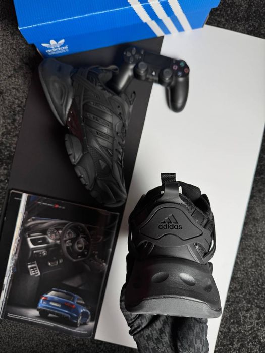 Чоловічі кросівки адідас Adidas XLG Runner Deluxe GTX All Black 41-45