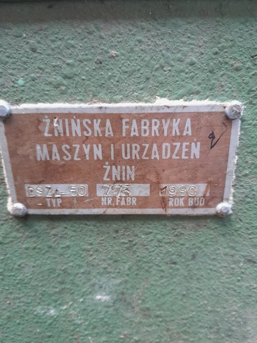 Wyrownywarka strugarka  zefam dsza 50 grubosciowka pila formatowa