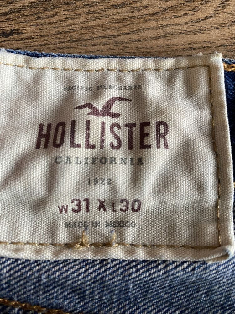 Джинси Hollister W31L30 look like Levi's, щільний і якісний джинс