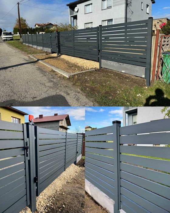 Ogrodzenia Bramy Furtki Panelowe Palisadowe 10lat gwarancja Montaż