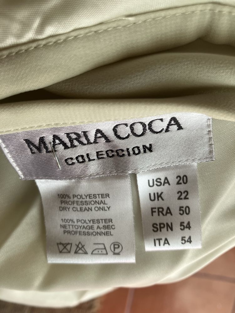 Conjunto cerimonia de tres pecas verde agua
