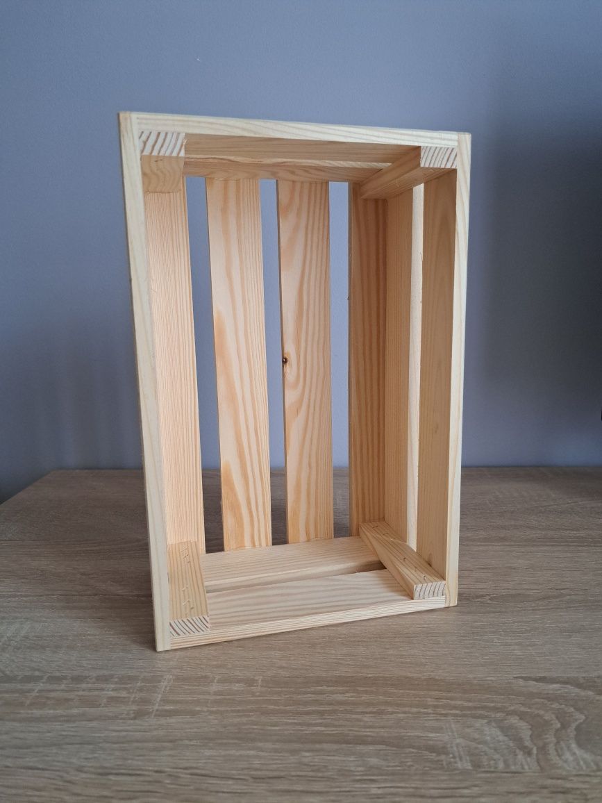 Skrzynka drewniana / box prezentowy 30x20x12