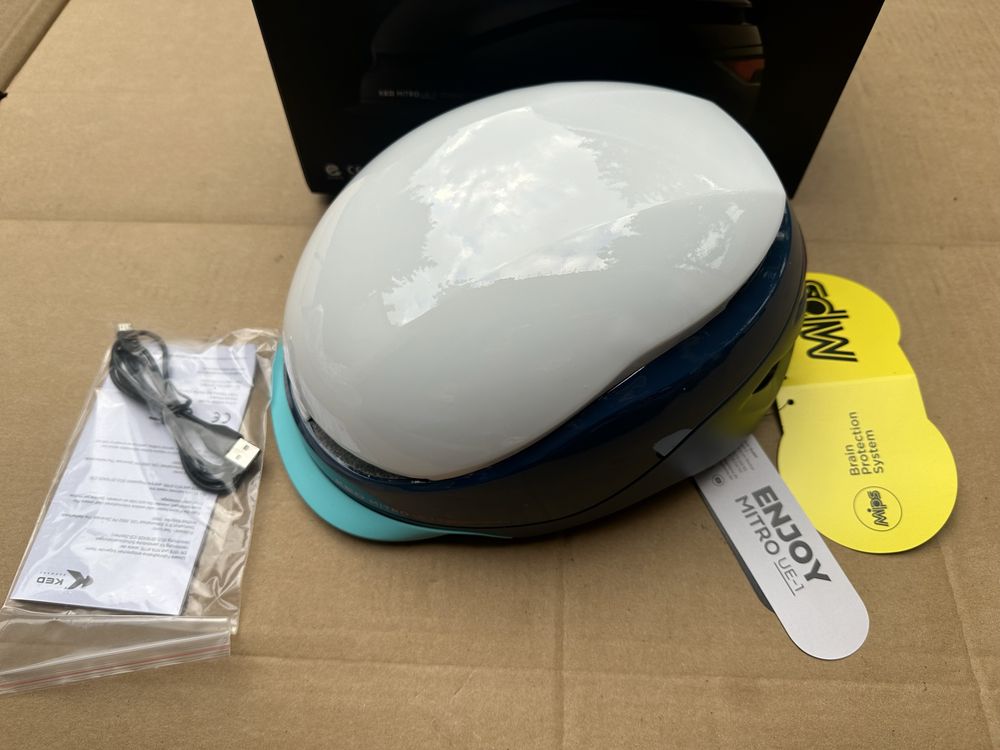 Nowy Kask KED Mitro UE-1 rozm. M 52-58cm MIPS -40% ceny