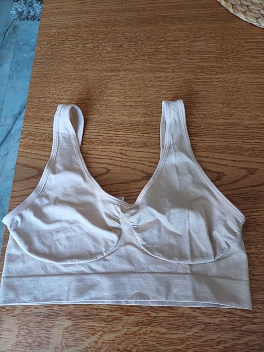 Nowy biustonosz sportowy top bezszwowy LXL