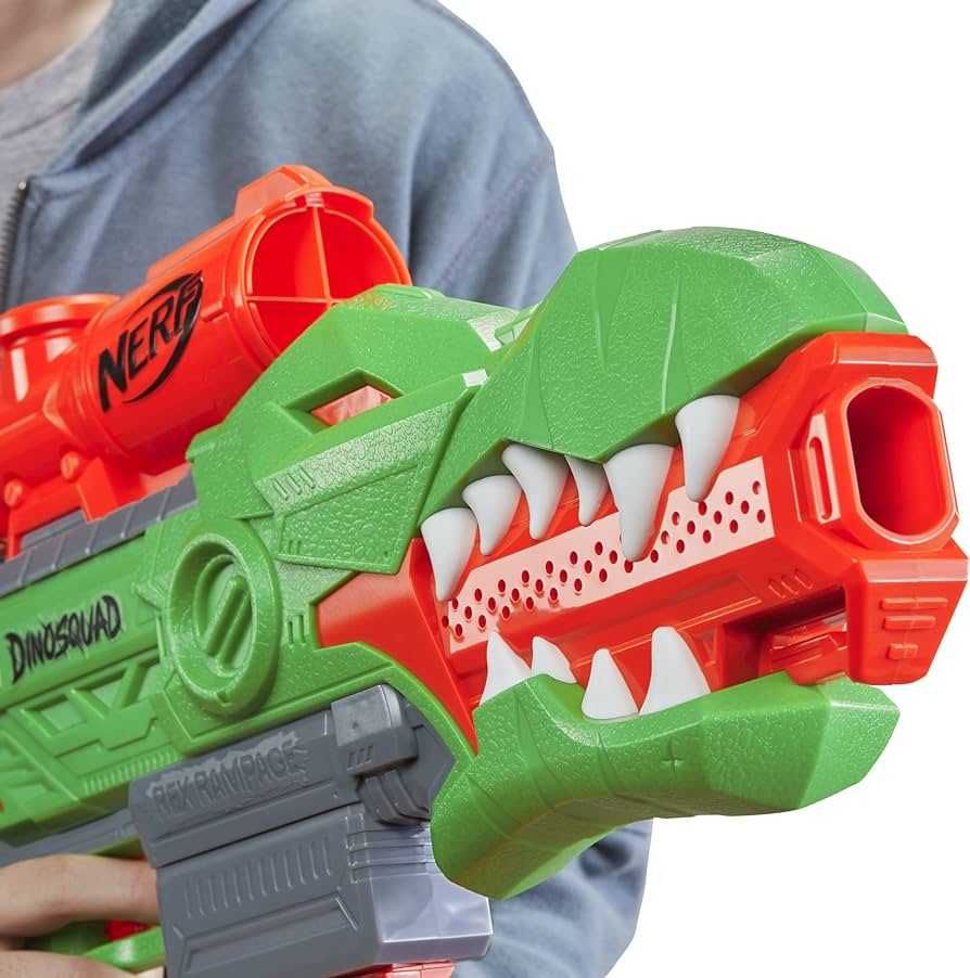 Hasbro Nerf DinoSquad - Wyrzutnia Rex-Rampage + strzałki