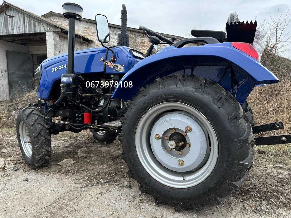 Мінітрактор Forte XT-244(3*1) ГУР 3 цилінд. Привід 4х4 Кредит Доставка