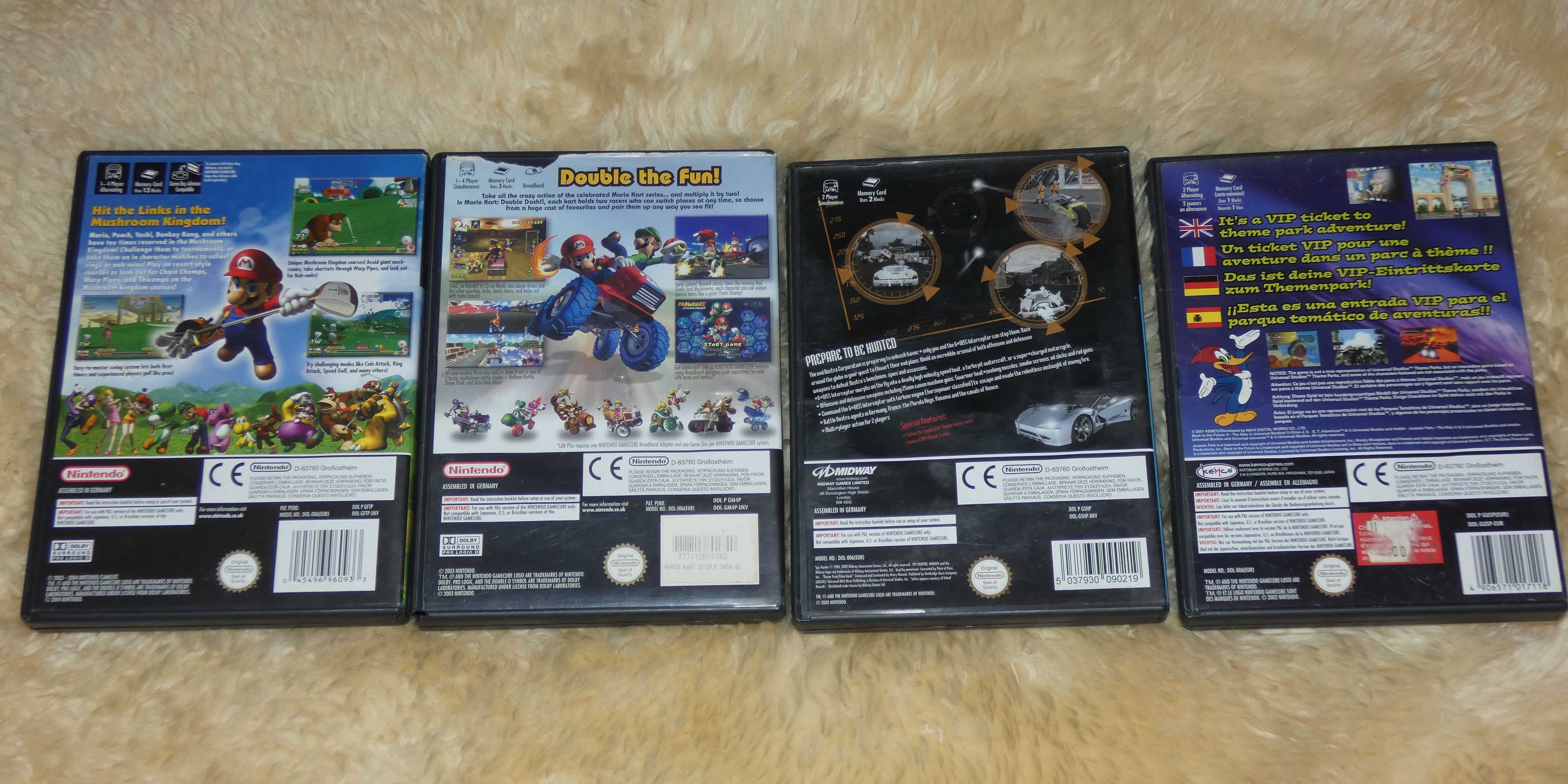 Игры для Nintendo Gamecube: Mario Golf, Mario Kart, Spy Hunter