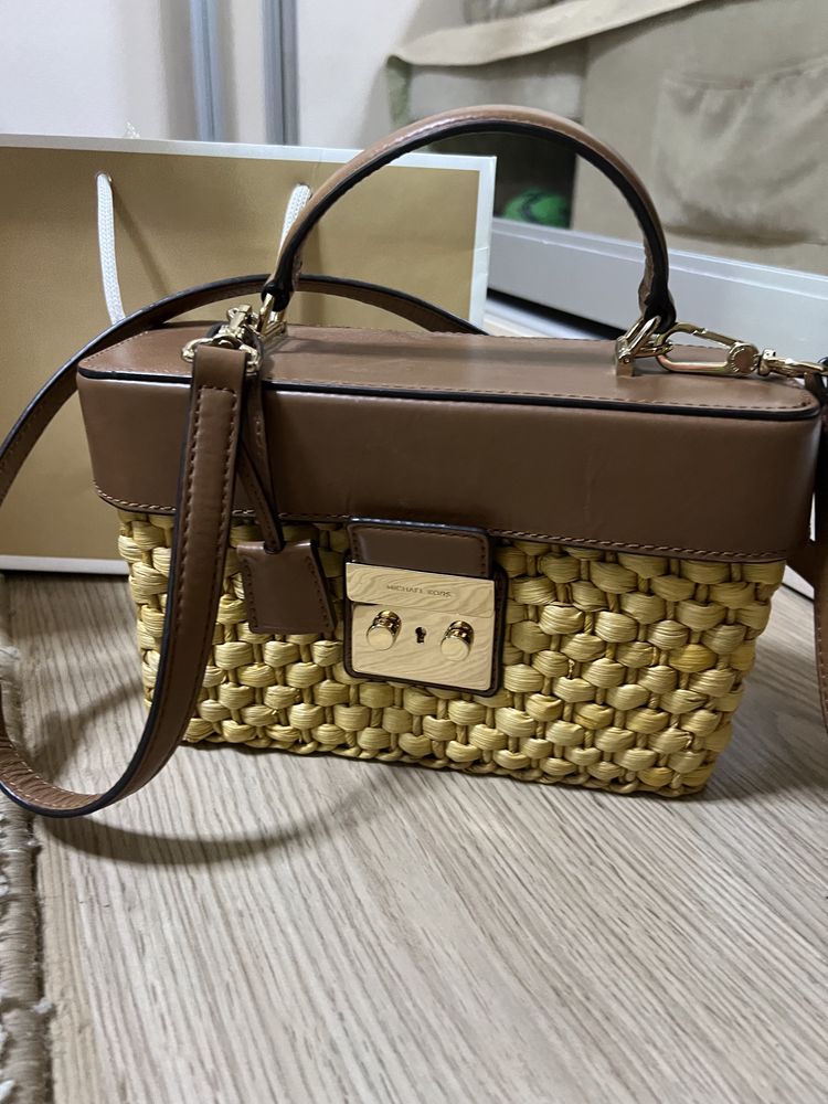 Сумка солом‘яна michael kors , оригінал