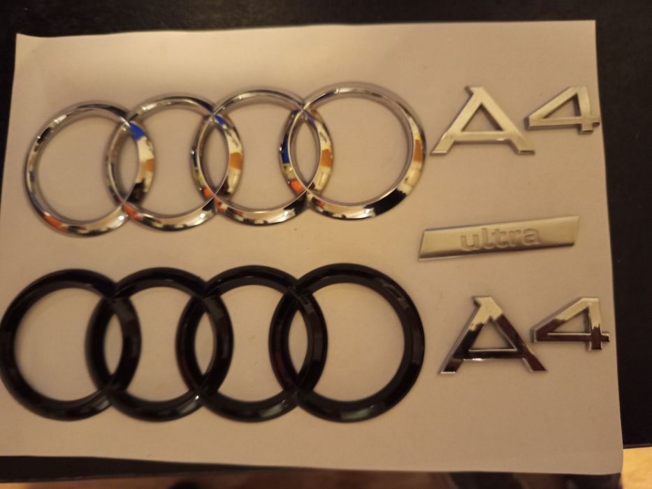 Audi a4 b9 emblemat znaczek tył klapy tylni