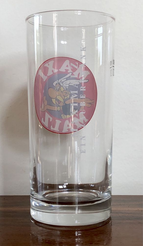 Unikatowe szklanki ASTERIX Maxi Malz 1993 0,2l Gościnny Uderzo RETRO