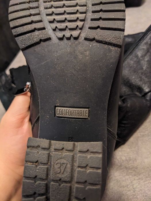 Продам шкіряні зимні чоботи MIDA 37 розмір