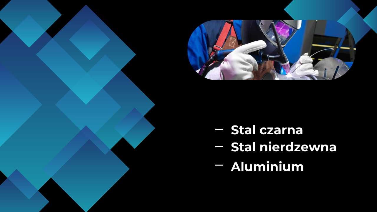 Usługi spawalnicze TIG - stal / aluminium