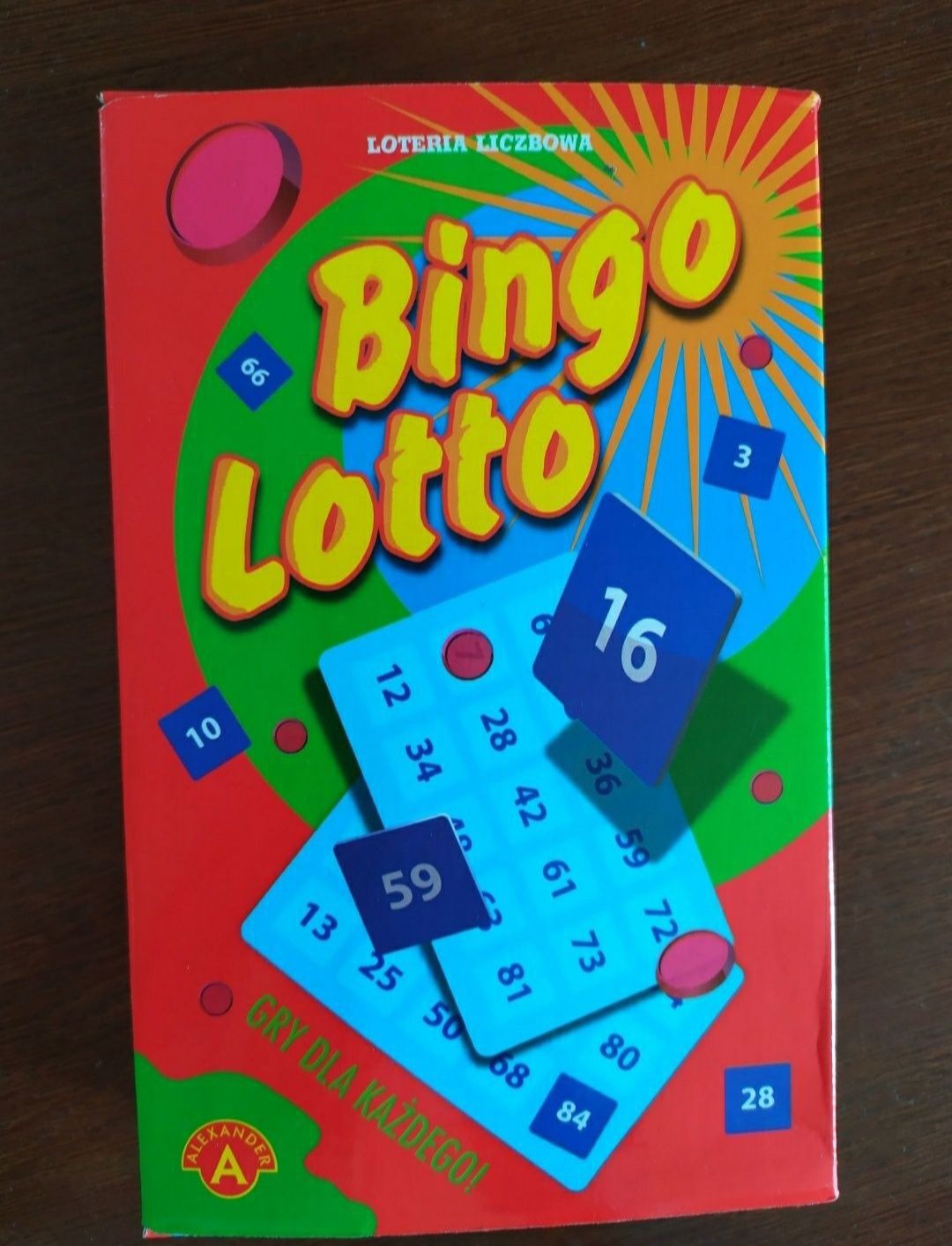 Bingo lotto Alexander oryginalna instrukcja