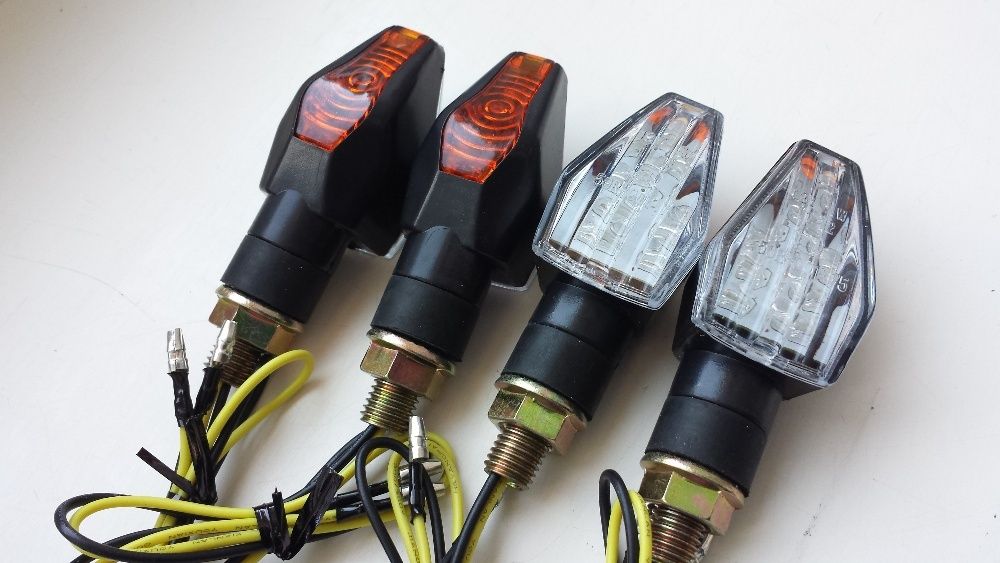 Kierunkowskazy motocyklowe LED uniwersalne ZOBACZ!! tuning kierunki