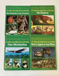 A Vida Secreta dos Animais Vintage Anos 80 (4 Volumes - Incompleto)