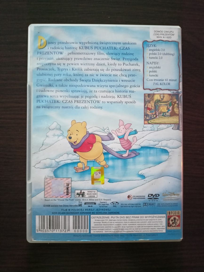 Kubuś Puchatek: Czas prezentów - Bajka DVD