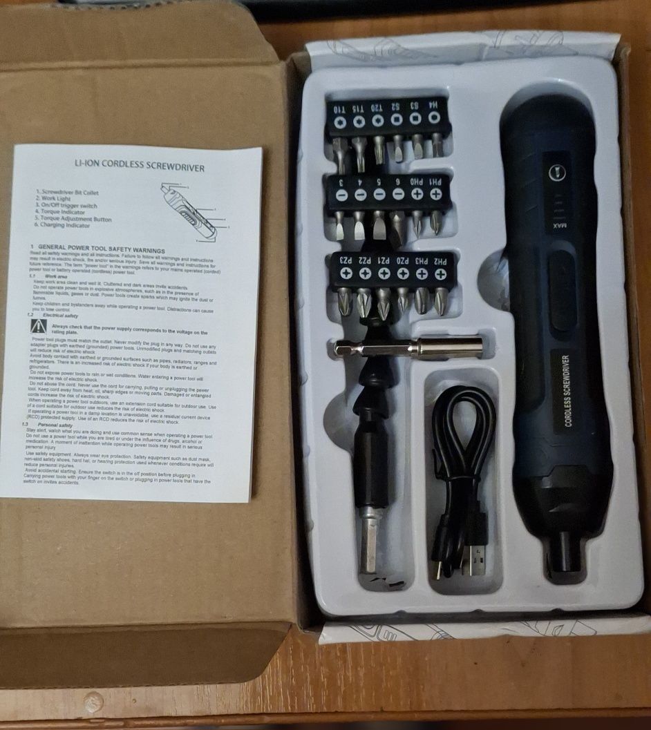 Електровикрутка Lithium Pro TY-CS07.