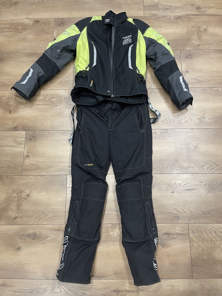 Kurtka Spodnie Motocyklowe Rukka Gore-tex Cordura roz. 52