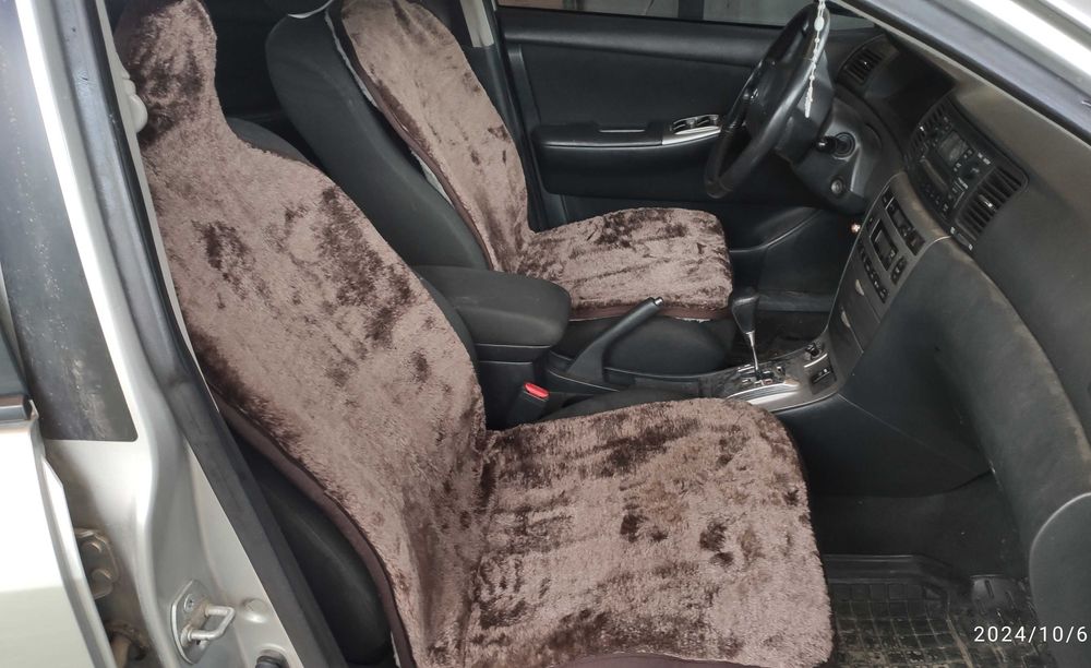 Накидка чехол, меховая из овчины для сиденья автомобиля