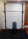 Rack musculação  Domyos