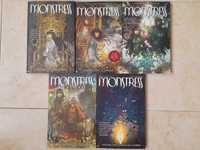 Monstress - 3 volumes (1, 2 e 4)