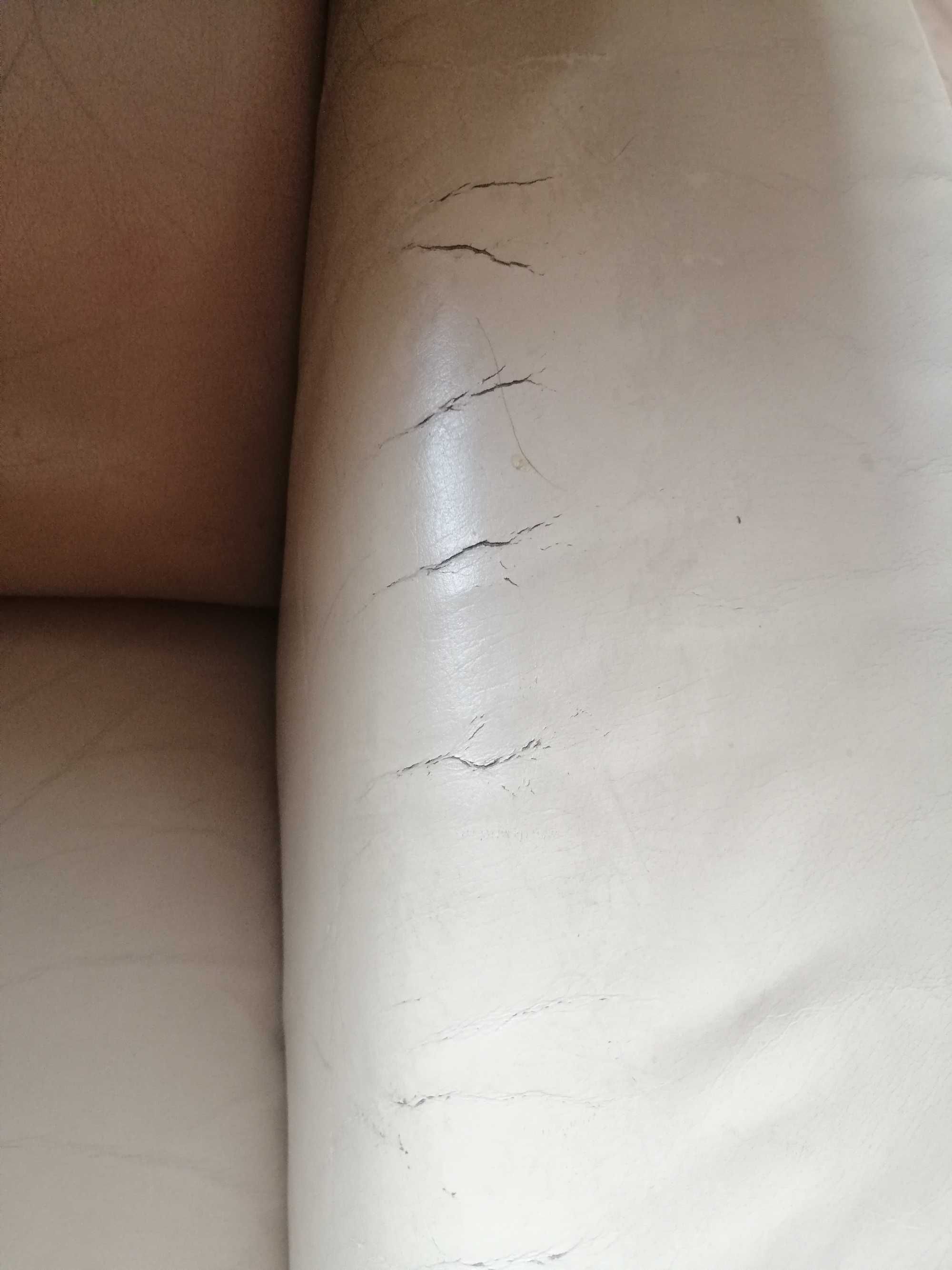 Komplet wypoczynkowy skórzany KLER