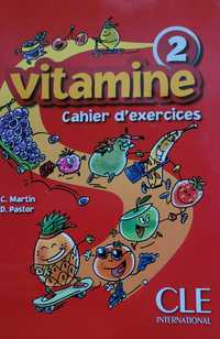 CLE International Vitamine 2 ćwiczenie używane do francuskiego