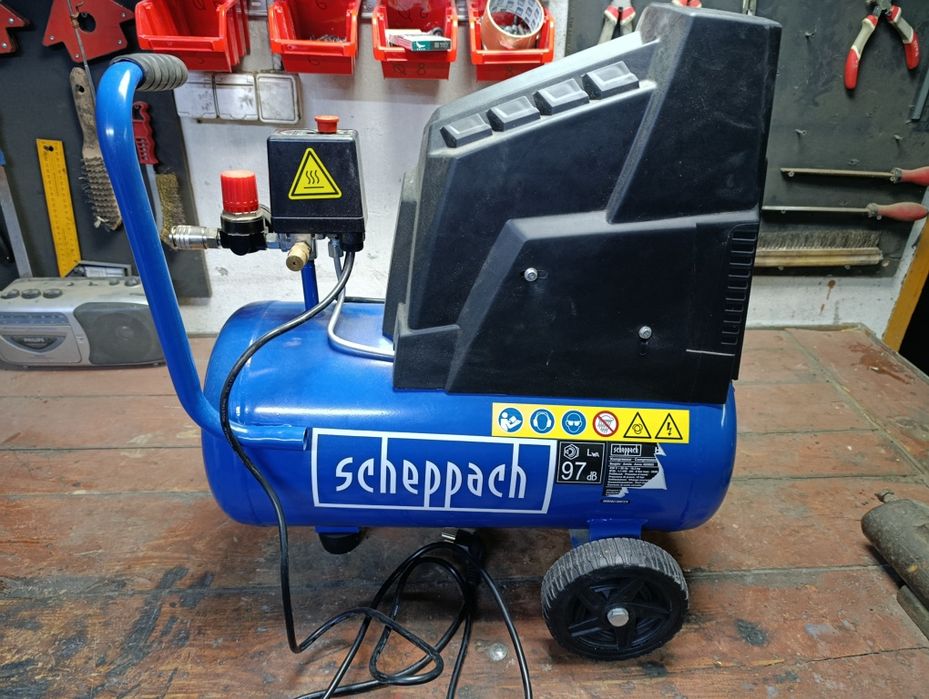 Sprężarka/kompresor scheppach 24 l
