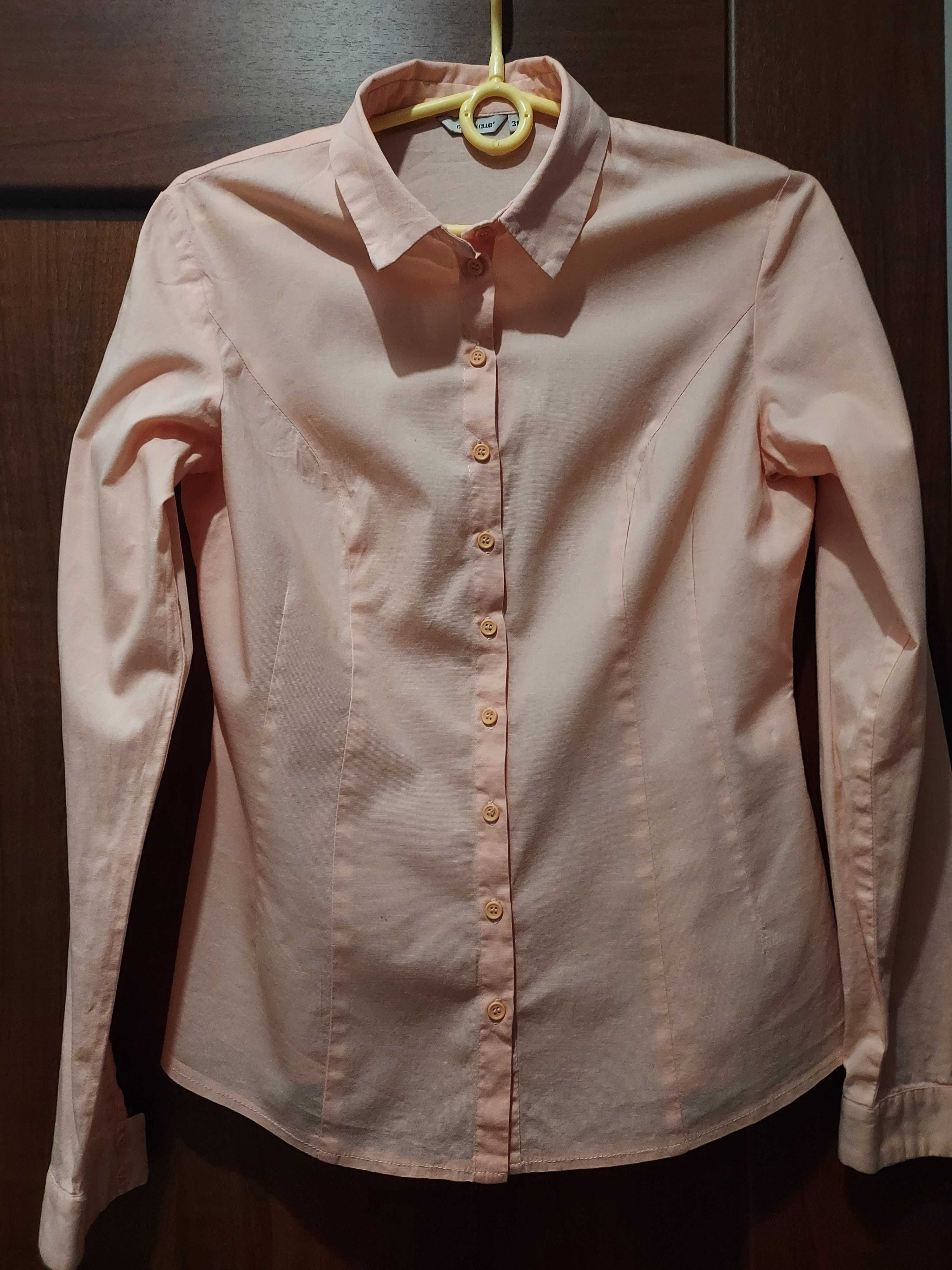 Łososiowa koszula, Cotton Club, rozm. 38