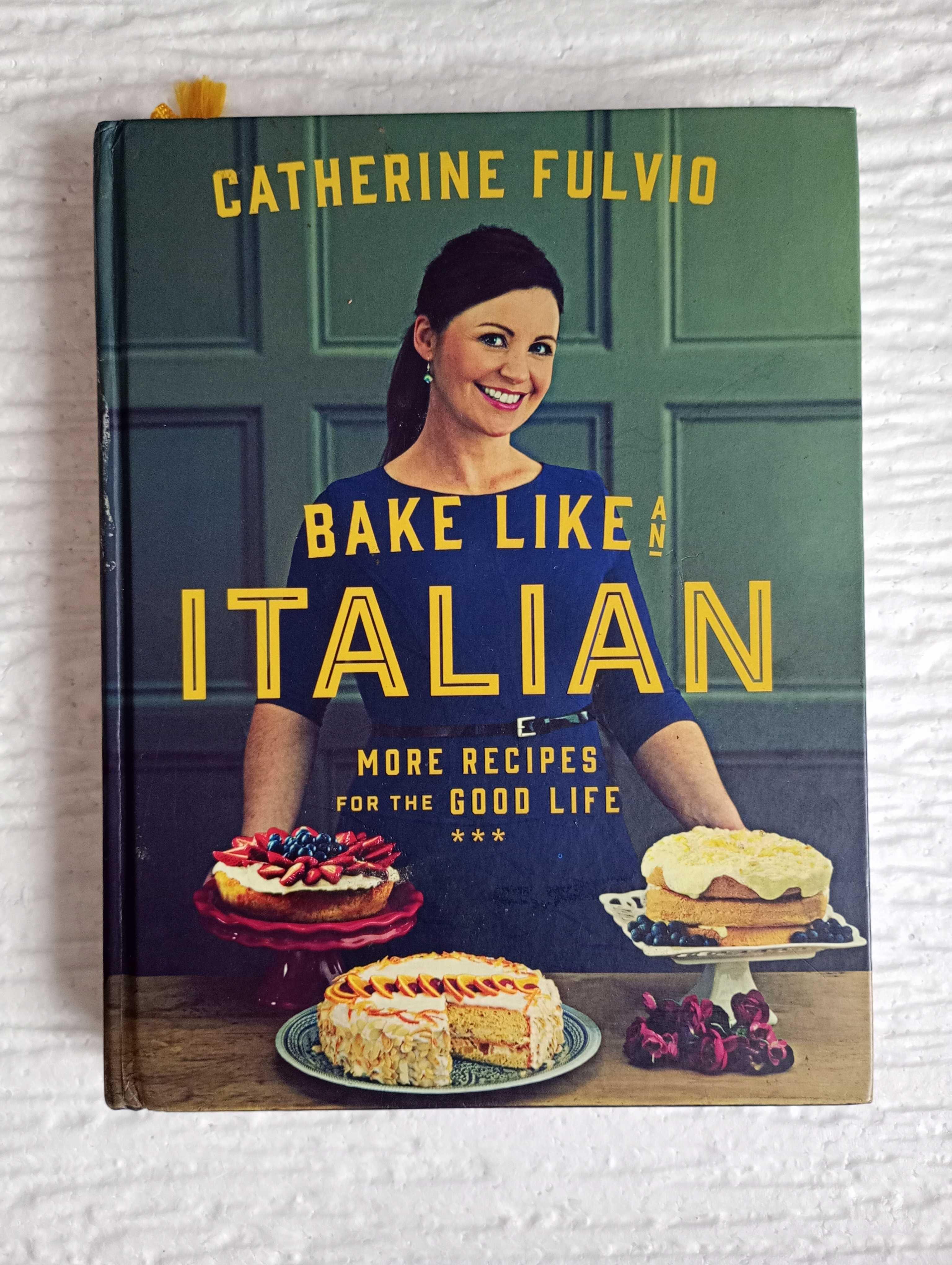 Książka z przepisami kuchni włoskiej, w języku angielskim