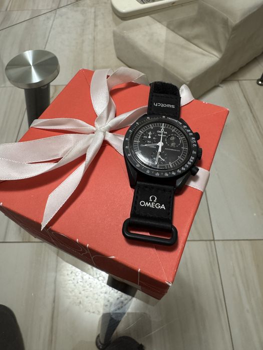 Omega swatch mission to the moon snoopy ОРИГИНАЛ