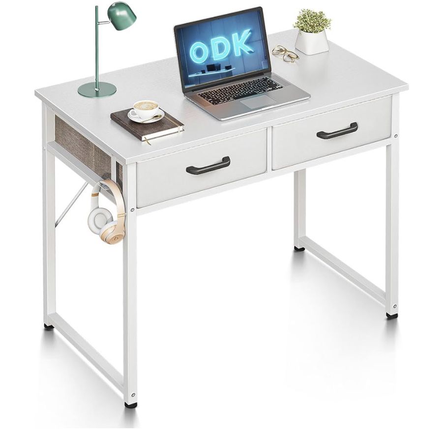 Nowe ODK biurko gamingowe, toaletka, metalowe, szafka, szuflady!