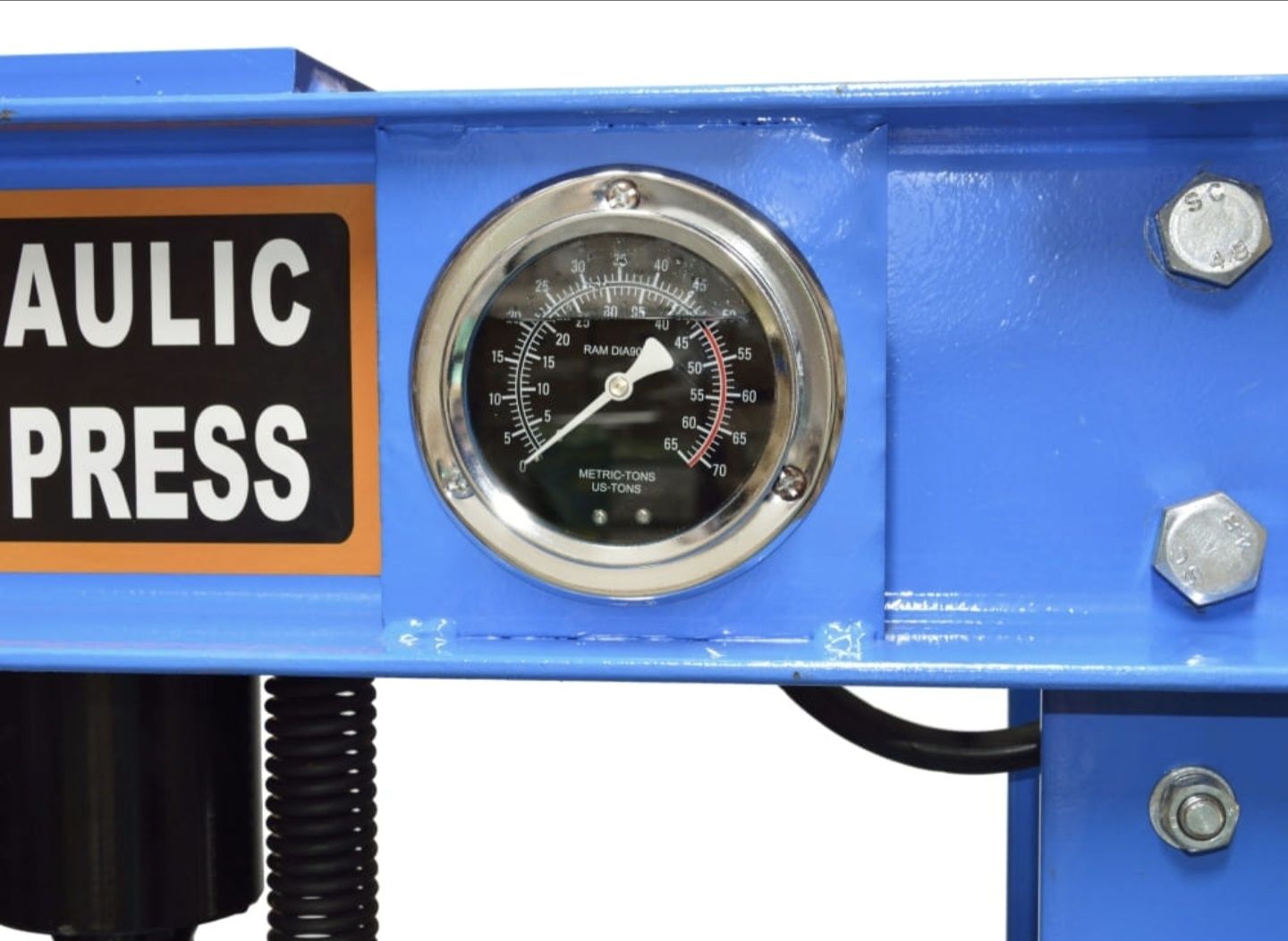 Prasa hydrauliczna 50T,  8 poziomów