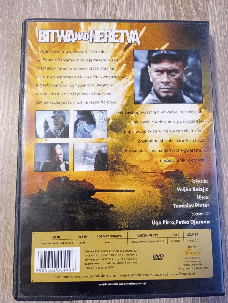 Płyta DVD Film Bitwa nad Neretvą